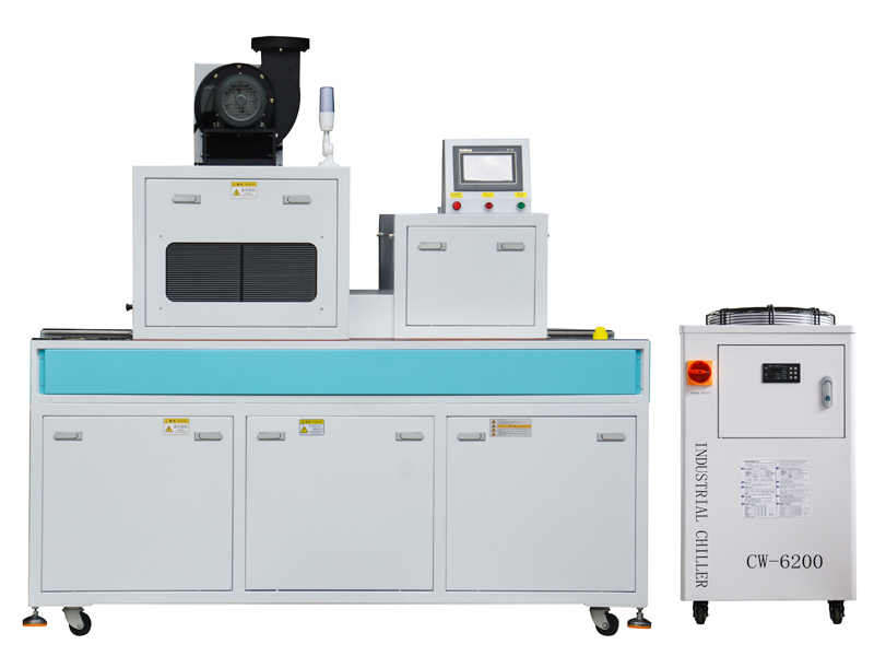 藍(lán)盾UV汞燈+UVLED固化機膠水光油油墨固化工藝